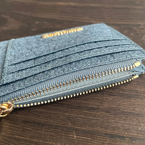 Bonnie Card Wallet Washed Indigo
