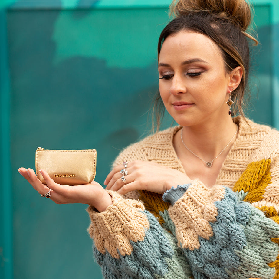 Fiona Key Purse Platinum Gold【オンライン限定色】