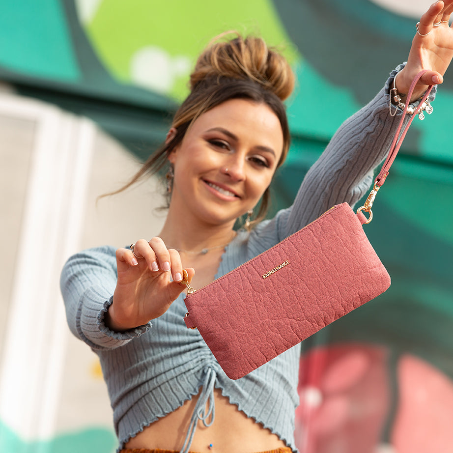 Grace Clutch Old Rose