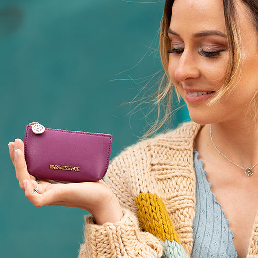 Fiona Key Purse Wild Berry