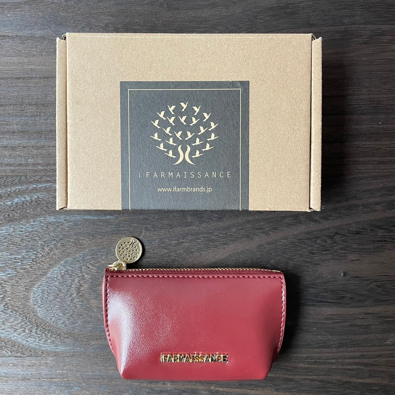 Fiona Key Purse Burgundy