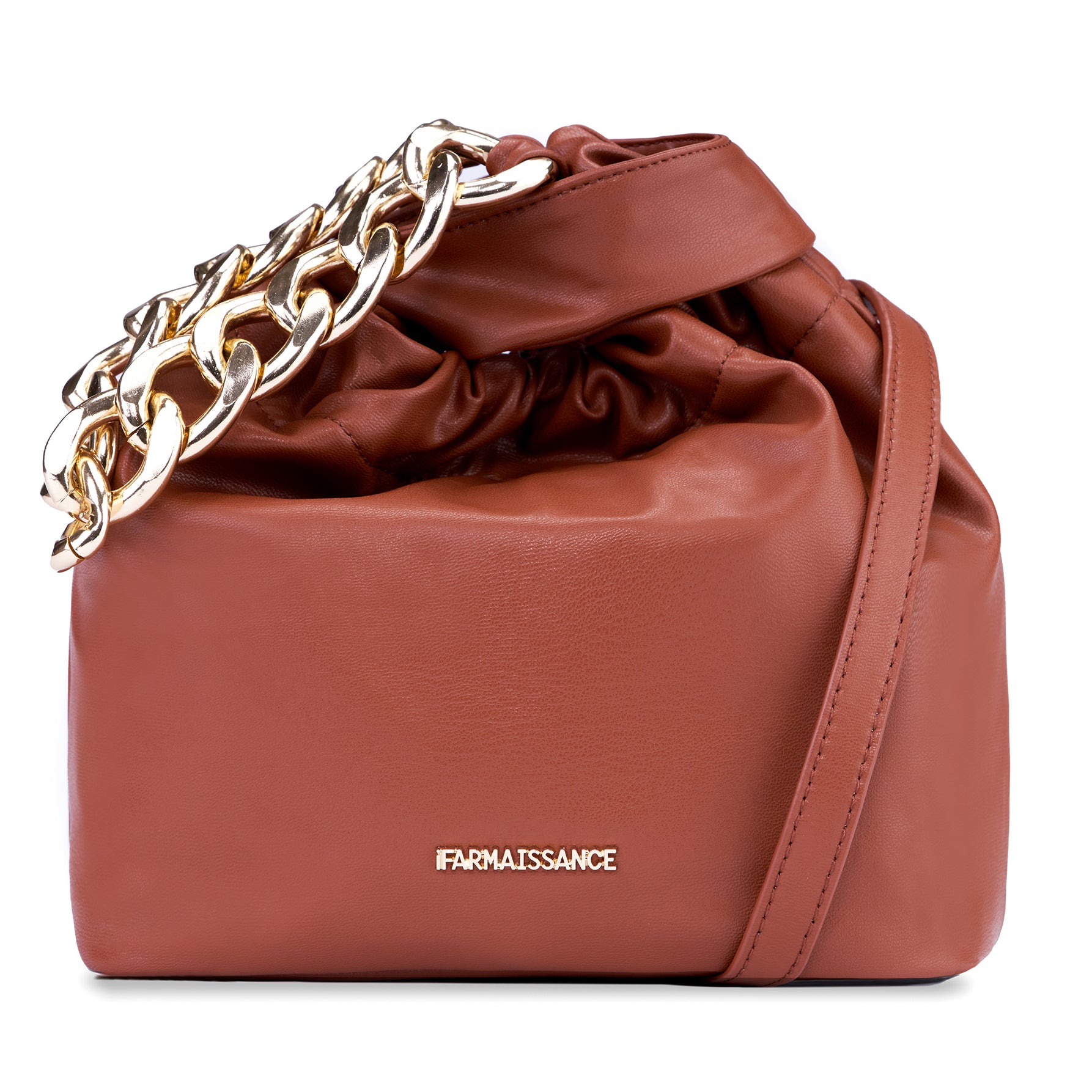 Penny Chain Handbag Ginger Bread