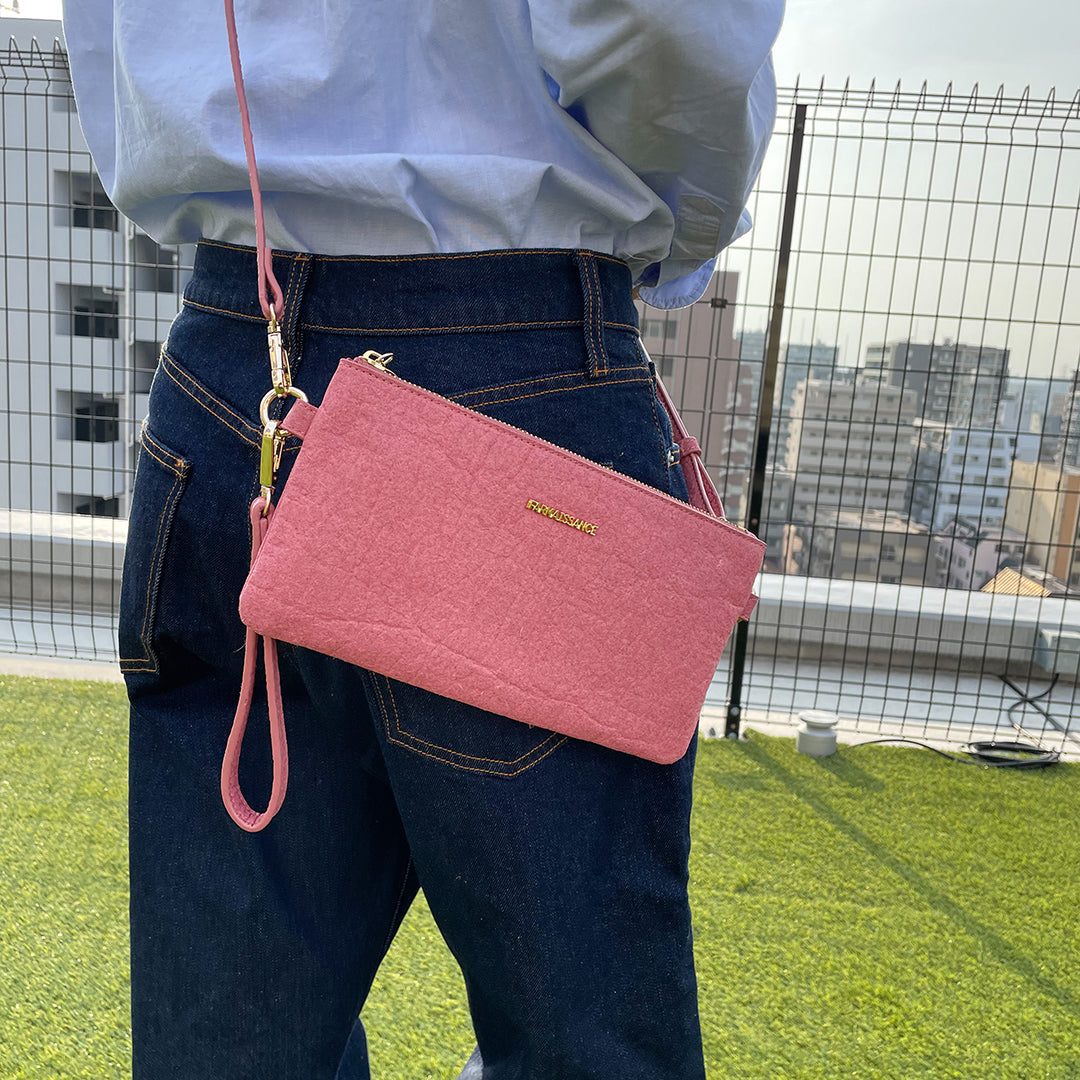 Grace Clutch Old Rose