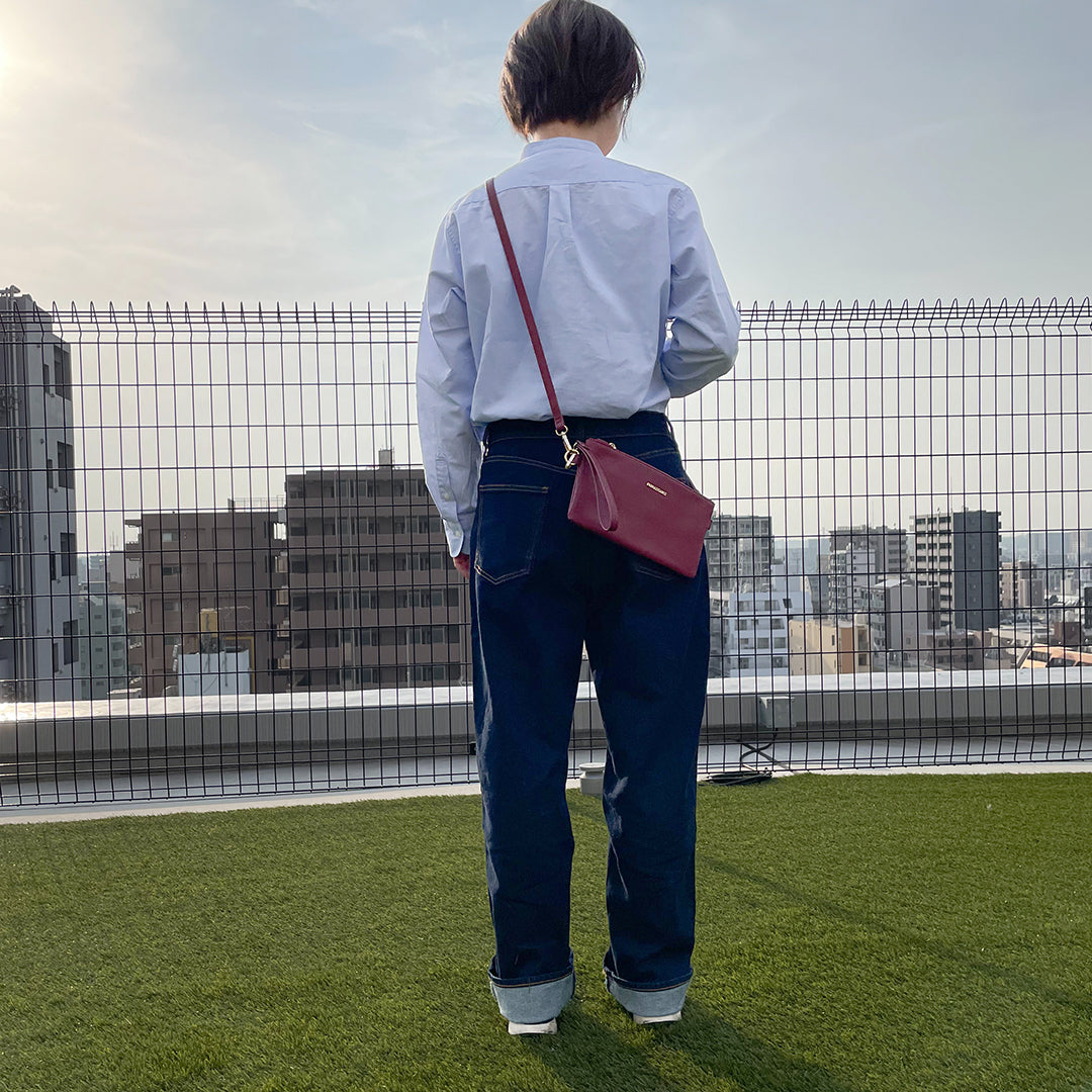 Grace Clutch Ruby Red /DF