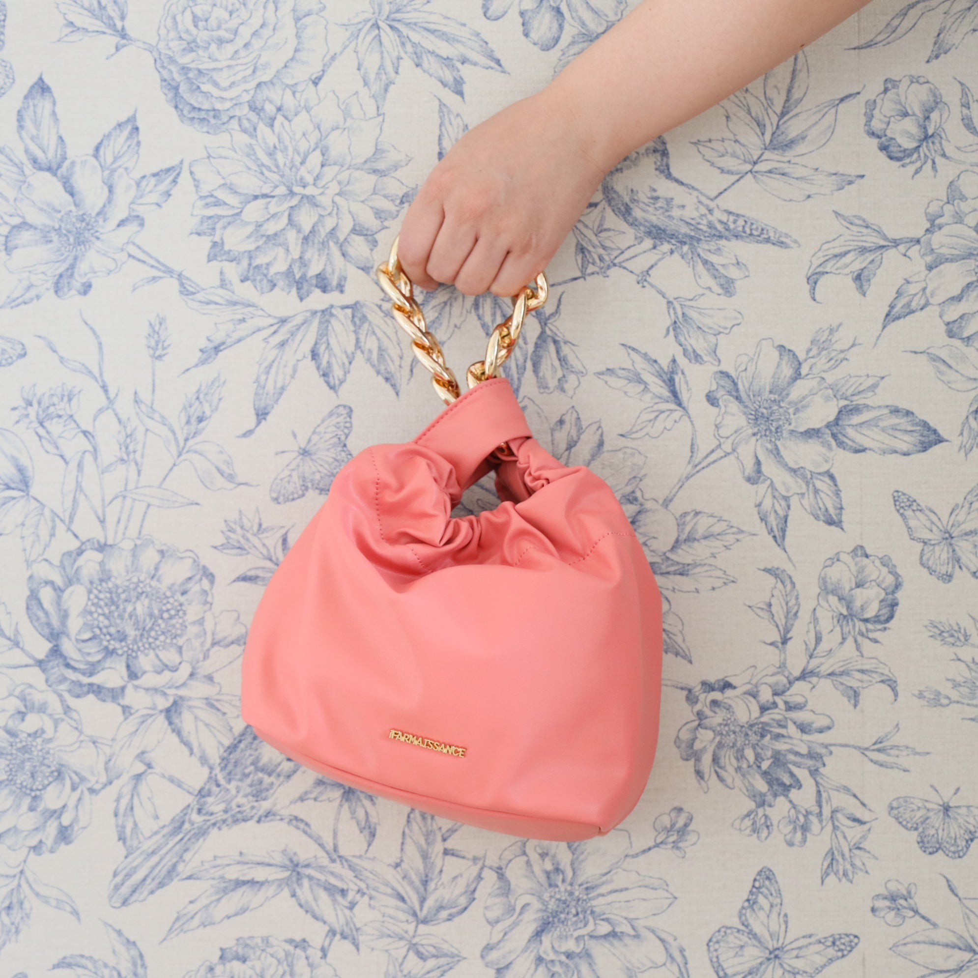 Penny Chain Handbag Terra Cotta