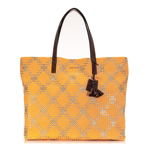 Nancy Tote Orange Diamond