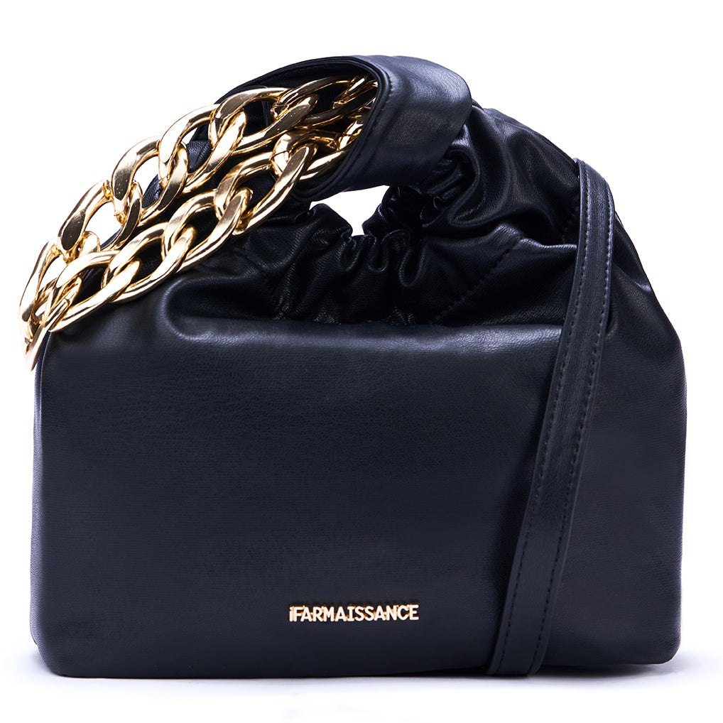 Penny Chain Handbag Black
