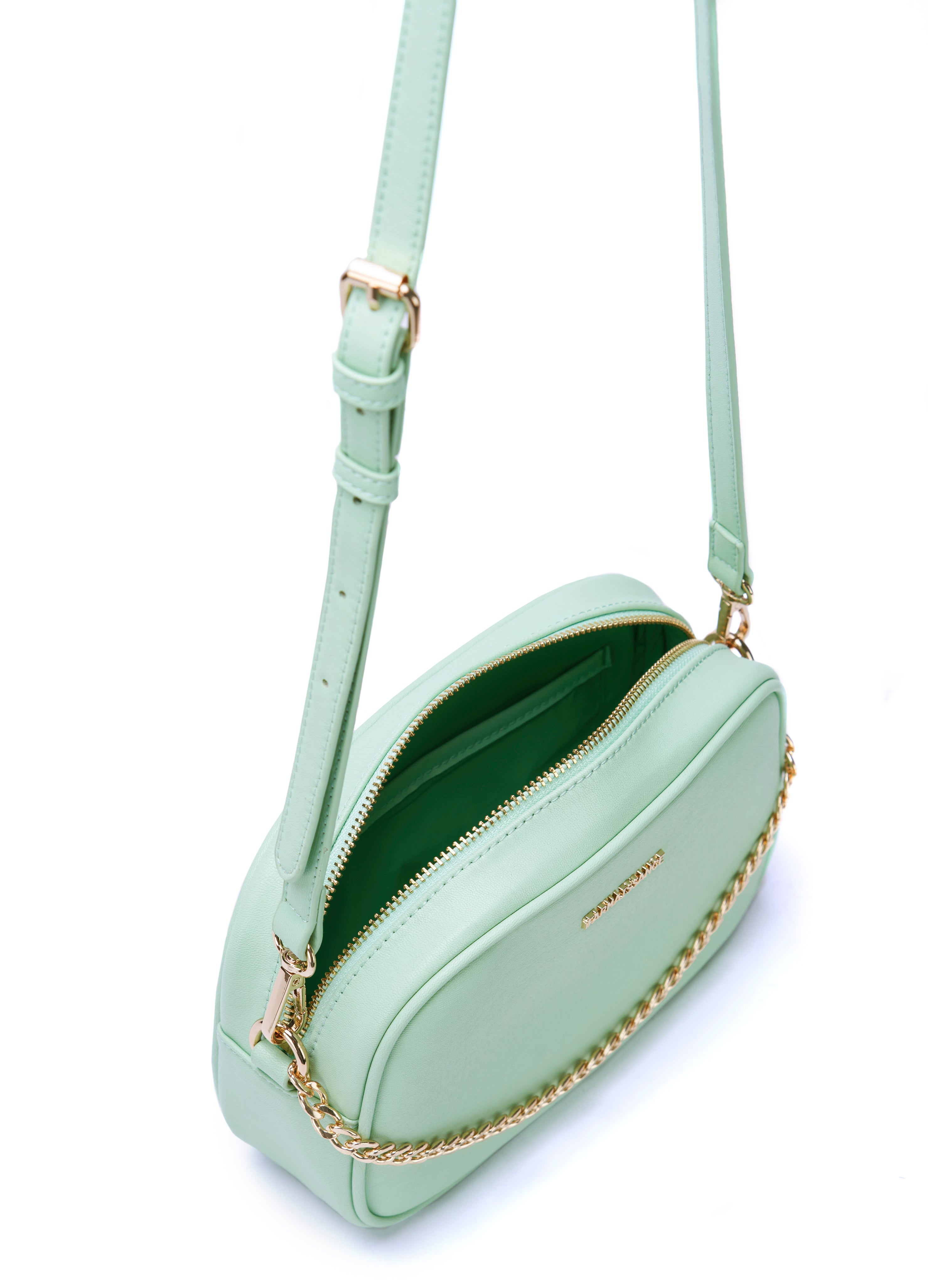 Melinda Camera Bag Pastel Green