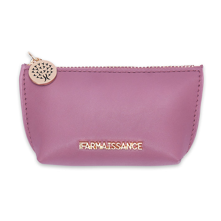 Fiona Key Purse Rose Brown