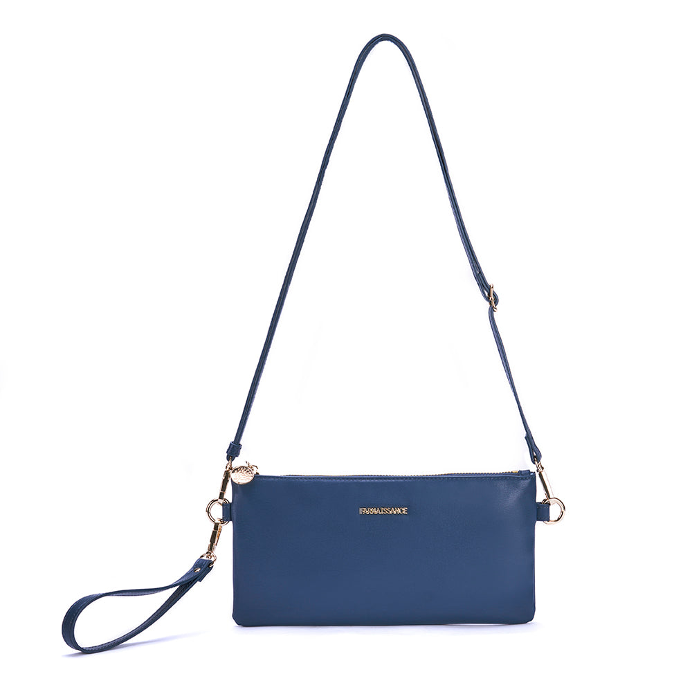 Grace Clutch Blue Wing Teal