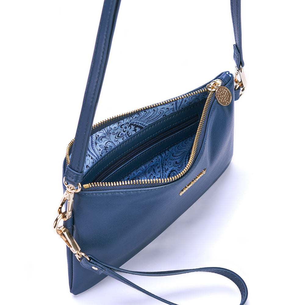 Grace Clutch Blue Wing Teal