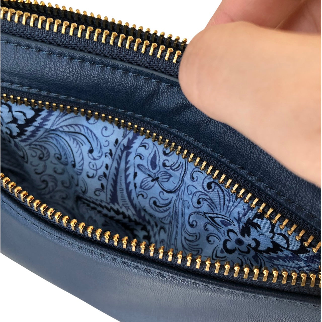 Grace Clutch Blue Wing Teal