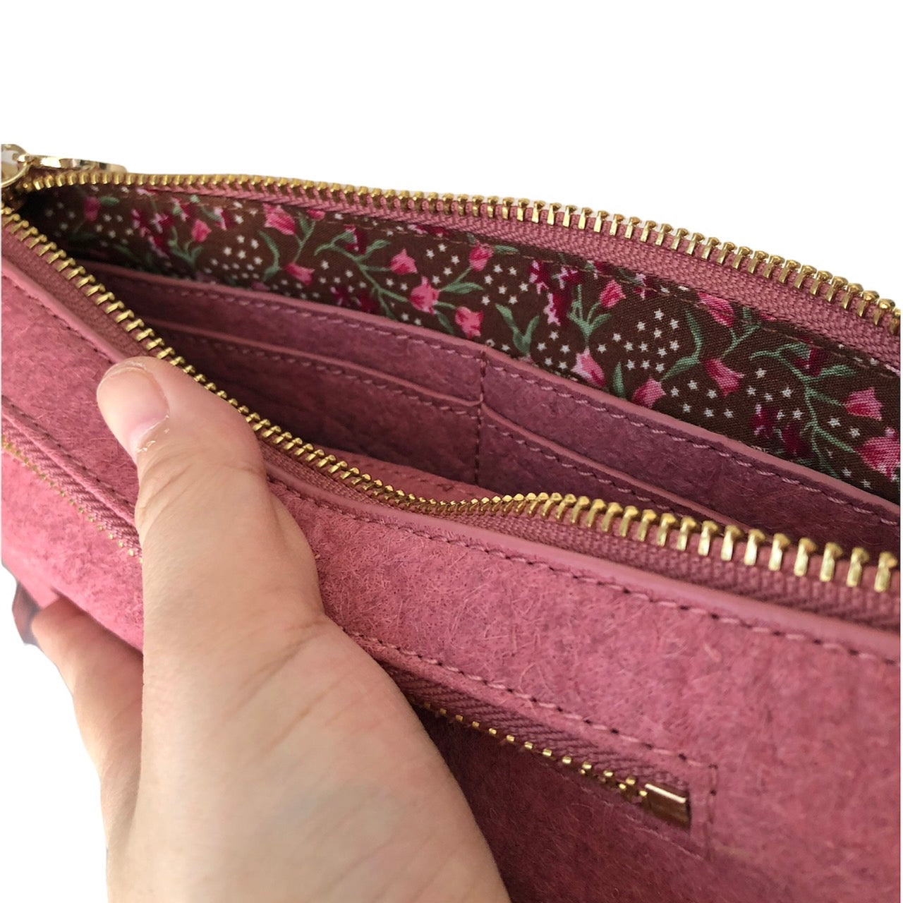 Grace Clutch Old Rose