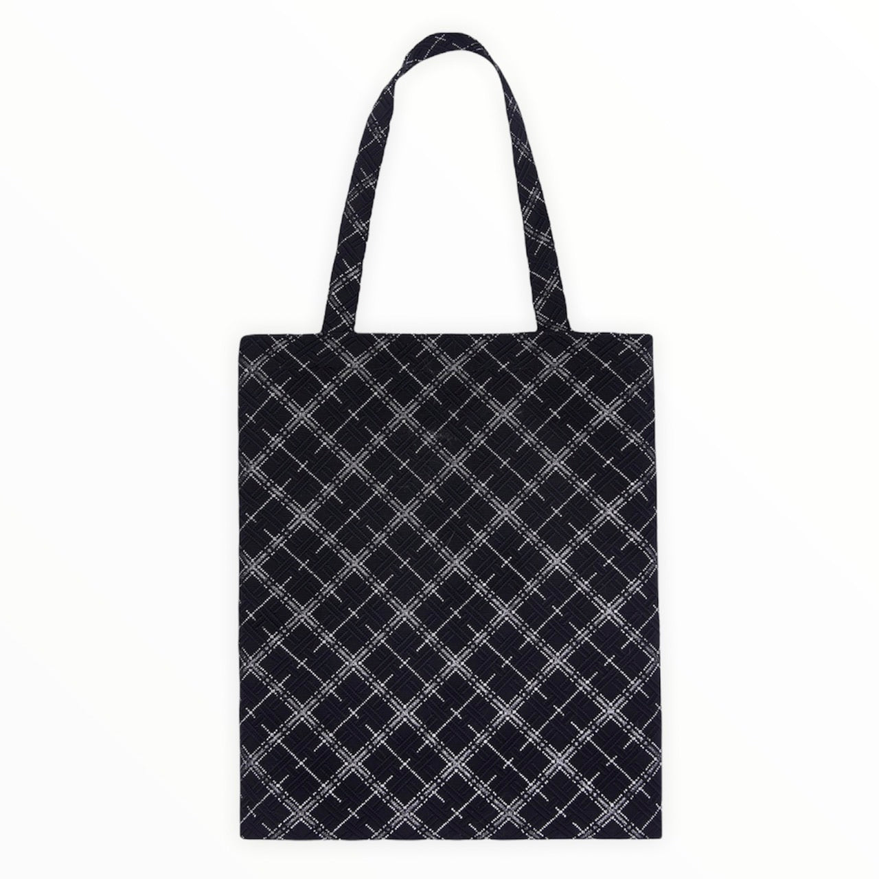Kay Tote Black Diamond Jacquard