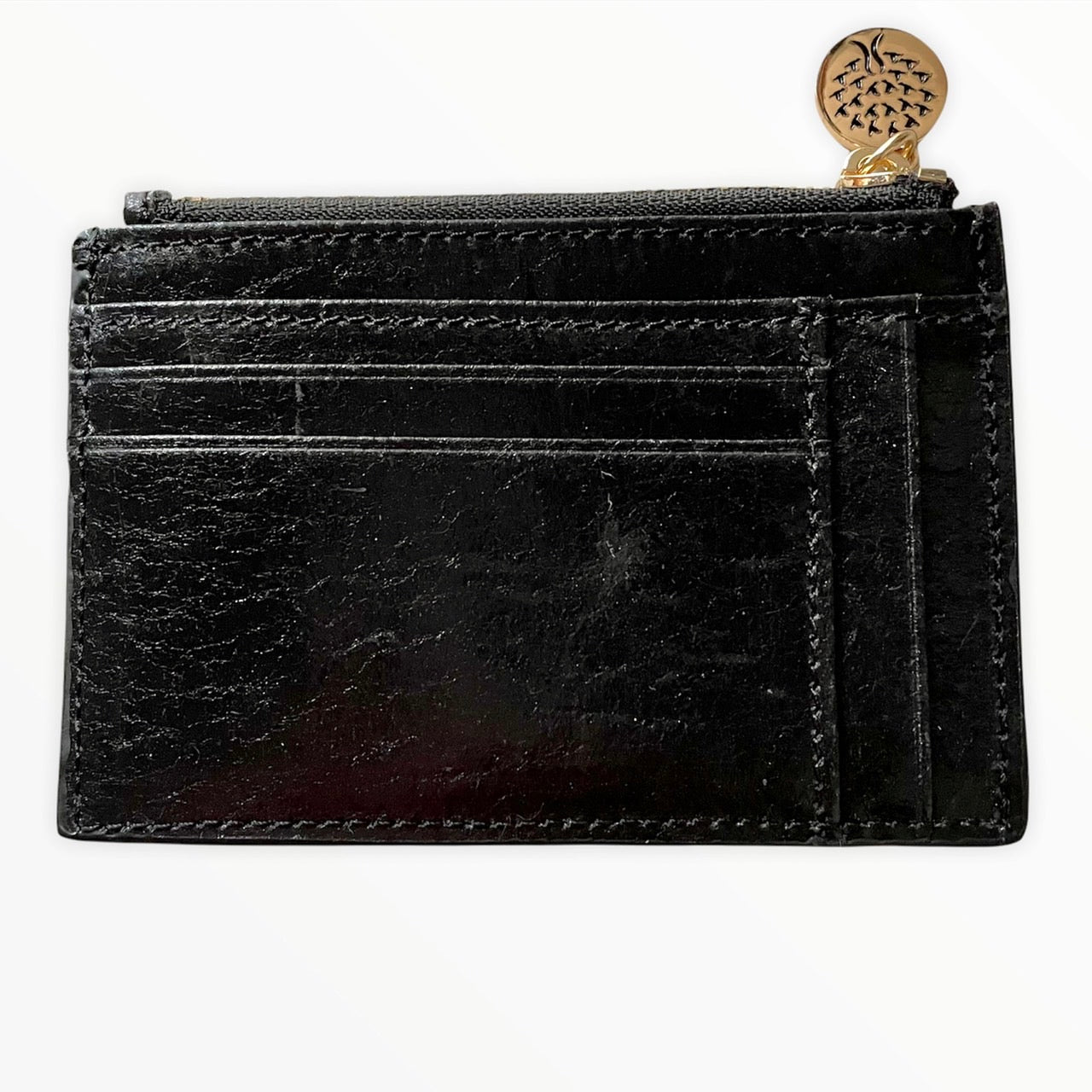 Bonnie Card Wallet Metalic Black