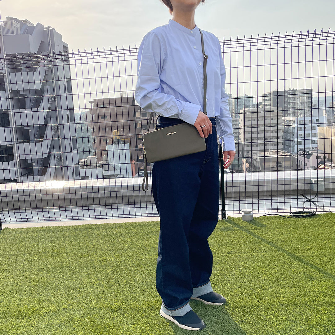 Grace Clutch Military Olive