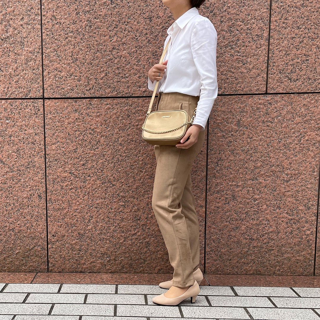 Melinda Camera Bag Platinum Gold