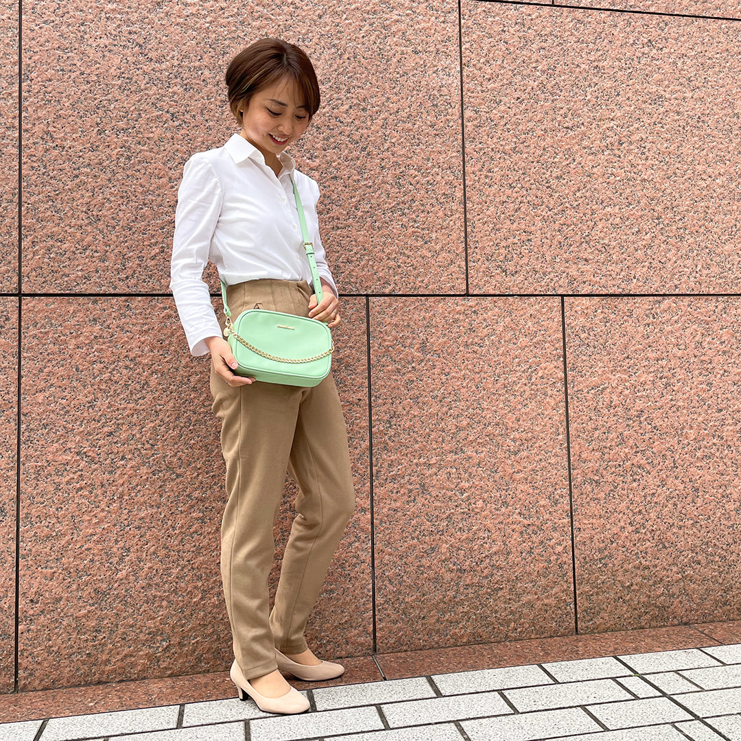 Melinda Camera Bag Pastel Green