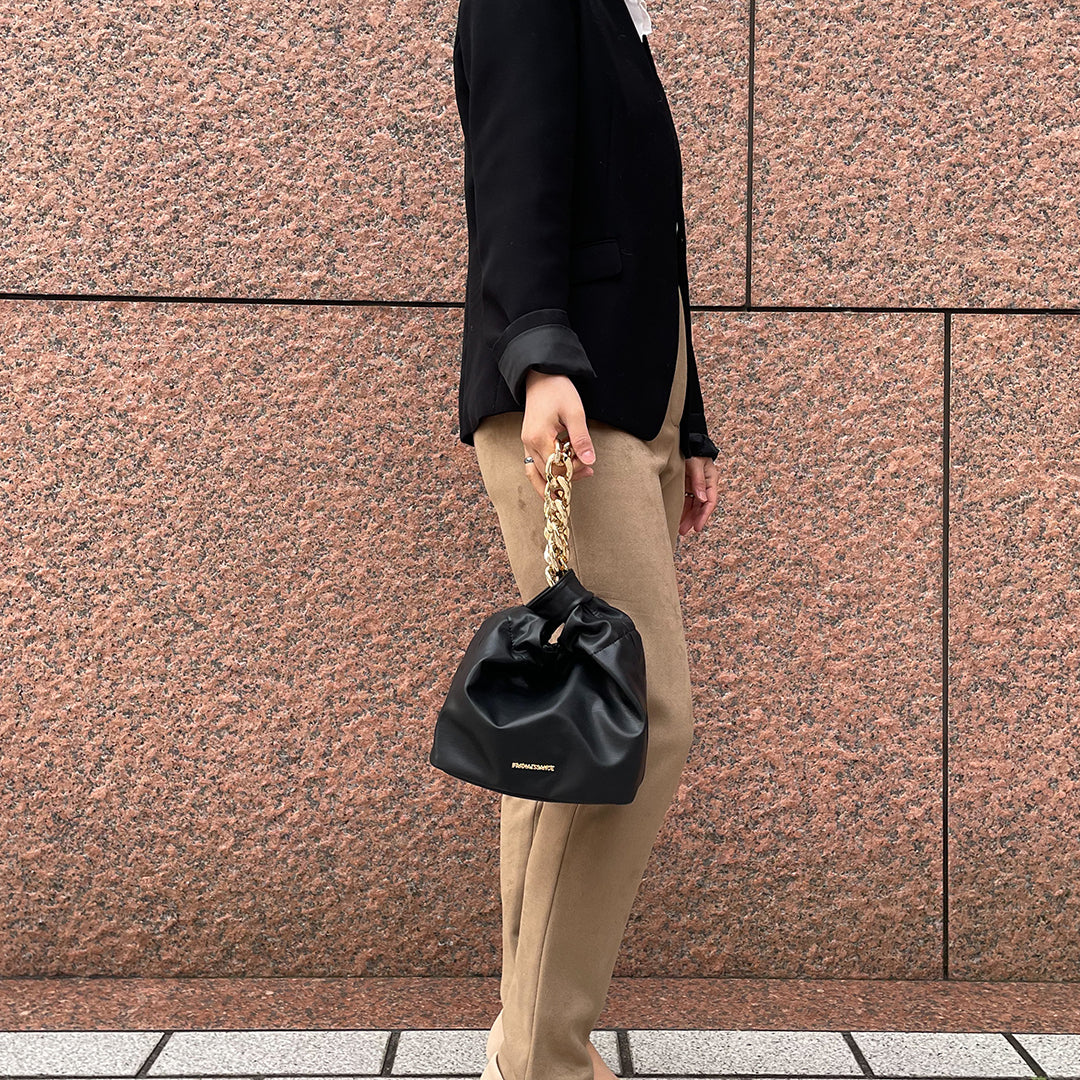 Penny Chain Handbag Black