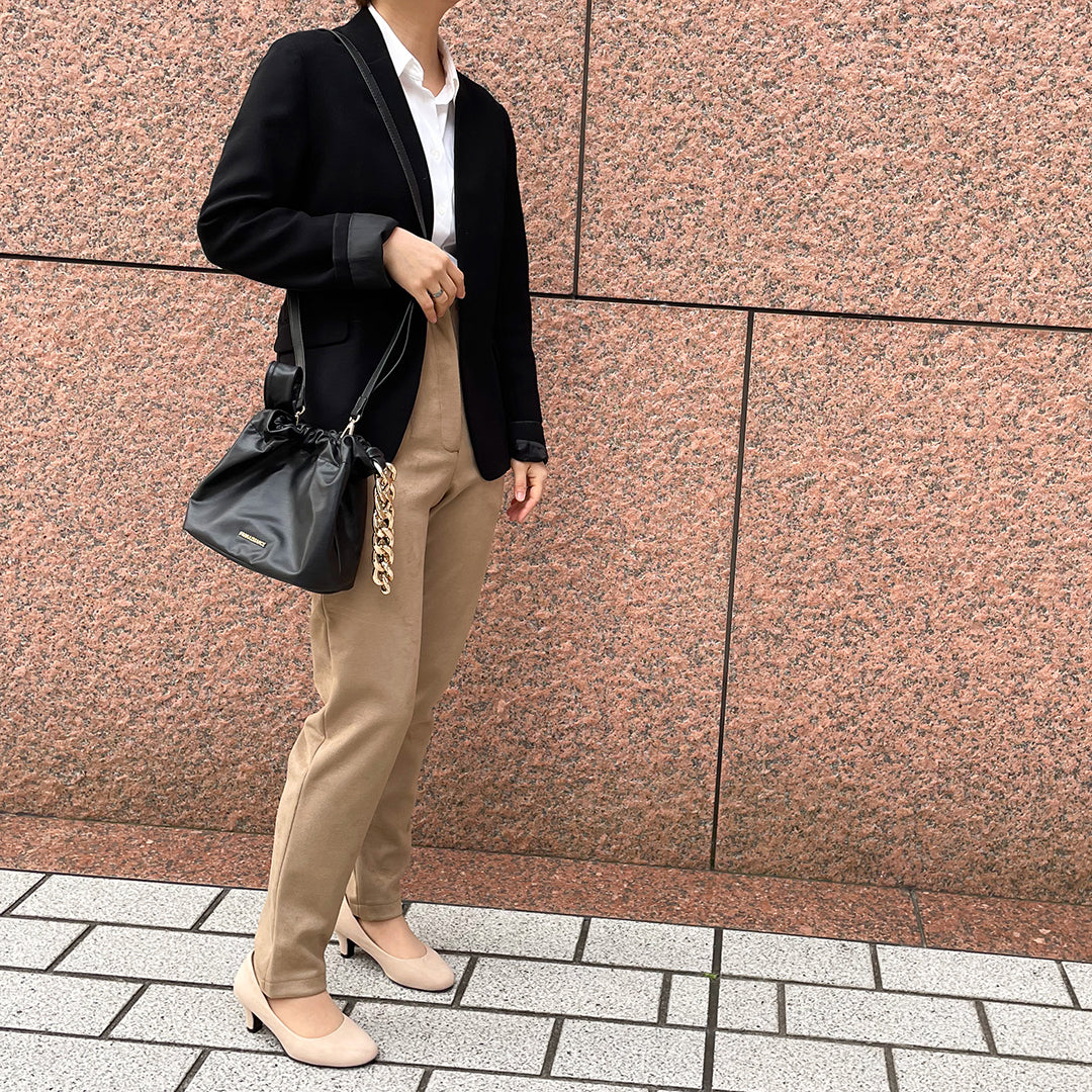 Penny Chain Handbag Black