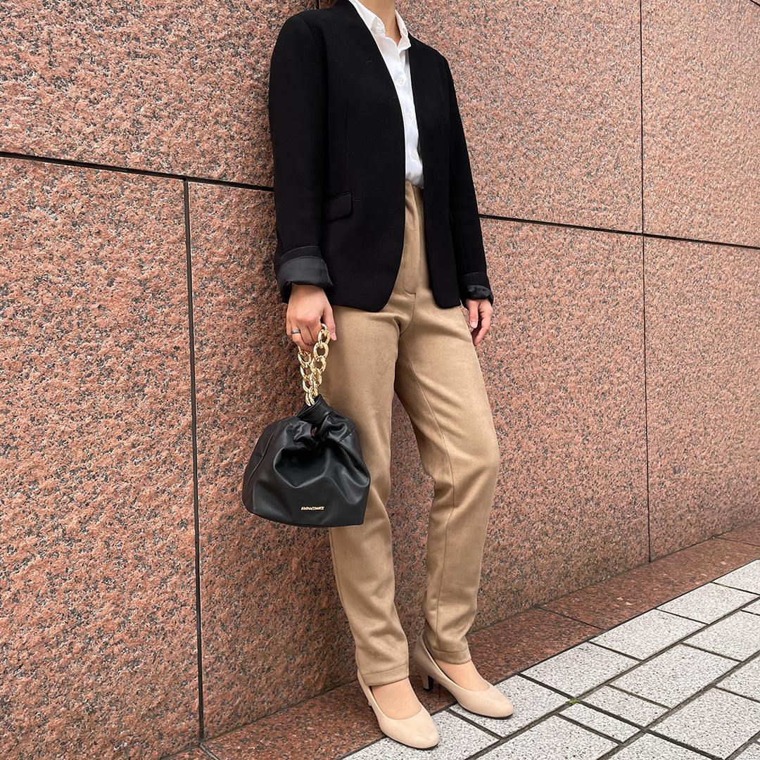 Penny Chain Handbag Black