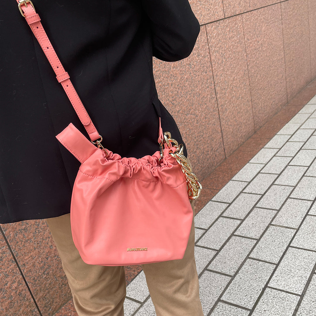 Penny Chain Handbag Terra Cotta