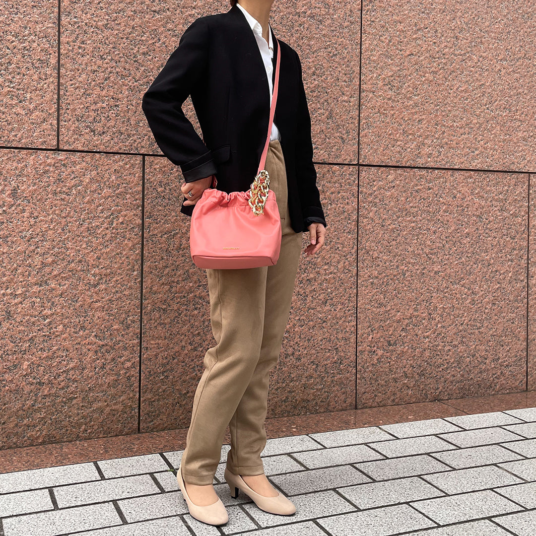 Penny Chain Handbag Terra Cotta