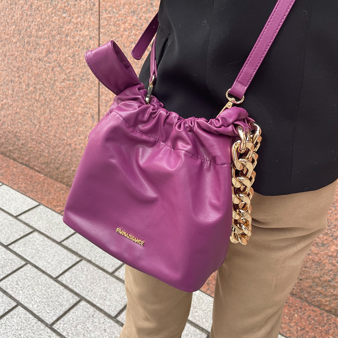 Penny Chain Handbag Wild Berry