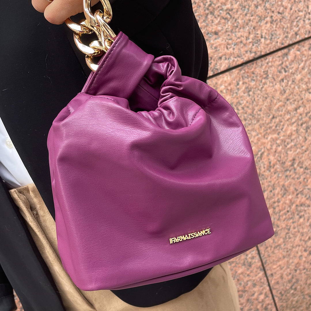 Penny Chain Handbag Wild Berry