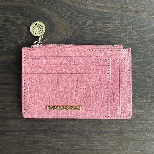 Bonnie Card Wallet　Old Rose