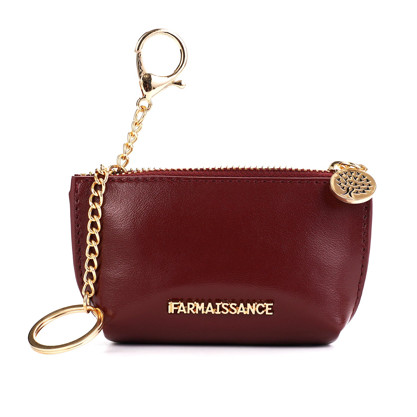 Fiona Key Purse　Burgundy 