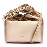 Penny Chain Handbag　Platinum Gold