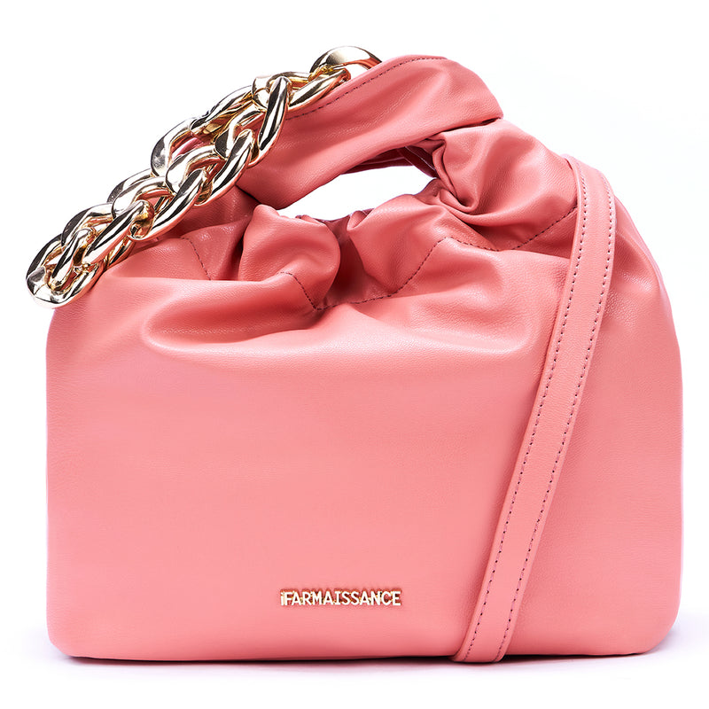 Penny Chain Handbag　Terra Cotta
