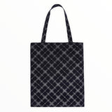 Kay Tote　Black Diamond Jacquard